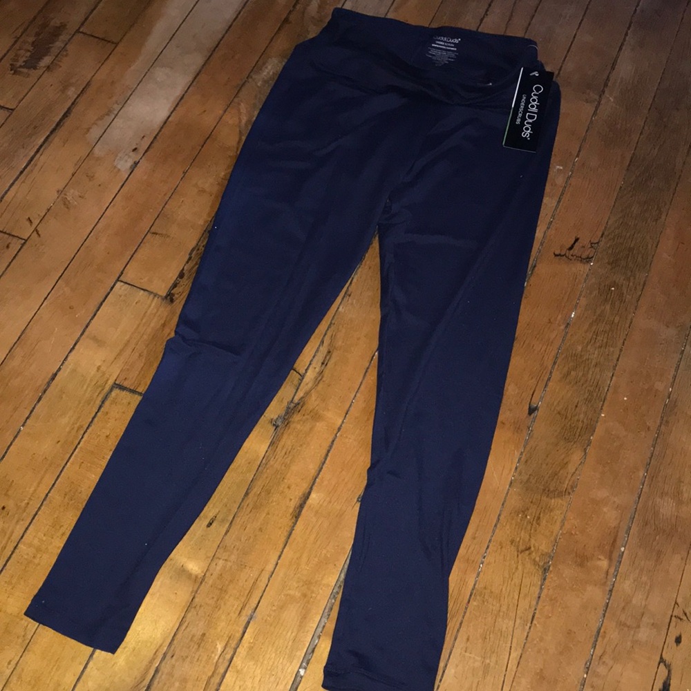 Cuddl‎ Duds Navy Leggings